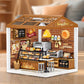 ✨DIY-Miniaturhaus-Bausatz mit LED & Werkzeugen