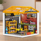 ✨DIY-Miniaturhaus-Bausatz mit LED & Werkzeugen