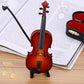 ✨ Spielbare kleine Violine Figurine