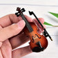 ✨ Spielbare kleine Violine Figurine