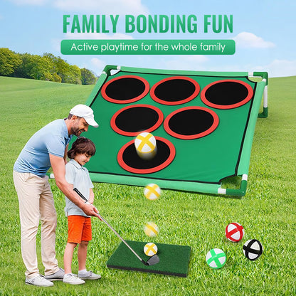 🔥Solange der Vorrat reicht 67% Rabatt!🎉Tragbares Golfzielspielset für Kinder