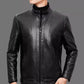 🧥 62% RABATT! ✨ Herren-Ledermantel mit Plüschfutter – Handwerklich Verarbeitet, Winddicht & Formstabil 🛡️