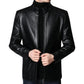 🧥 62% RABATT! ✨ Herren-Ledermantel mit Plüschfutter – Handwerklich Verarbeitet, Winddicht & Formstabil 🛡️