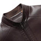 🧥 62% RABATT! ✨ Herren-Ledermantel mit Plüschfutter – Handwerklich Verarbeitet, Winddicht & Formstabil 🛡️