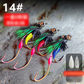 🎣2025 heißer Verkauf🎯Double Hook Multicolor Fishing Lure