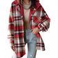 🍂🧥2025 Neue Damen Classic Cozy Plaid Kapuzenjacke