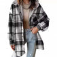 🍂🧥2025 Neue Damen Classic Cozy Plaid Kapuzenjacke