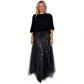 ⏳Zeitlich begrenzt 50% Rabatt💥Sparkle-Top und Tüllrock für Damen