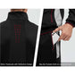 Herren-Laufjacke mit durchgehendem Reißverschluss und Hose, zweiteiliges Set