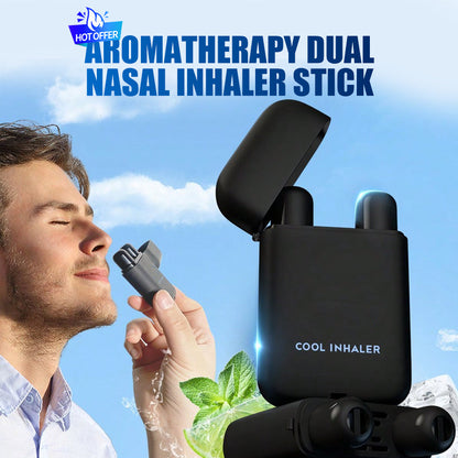 Aromatherapie-Dual-Nasen-Inhalator-Stick