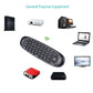 🖥️🔘Drahtlose Fernbedienung, 1 Zählung drahtlose Tastatur Air Mouse Fernbedienung, Universal Fernbedienung für Projektor HTPC & PC, kompatibel mit Nvidia Shield & Android TV