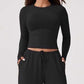 ⌛ Nur noch 3 Tage – 50 % auf alles! ⏰Damen-Casual-Crop-Top & Bundhosen-Set