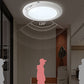 Wiederaufladbare Deckenleuchte mit Bewegungssensor, diese tragbare LED-Leuchte ist energieeffizient und wird mit Fernbedienung geliefert.  Es bietet drei einstellbare Lichtfarben und mehrere Helligkeitsstufen, so dass es für Innenschränke geeignet ist