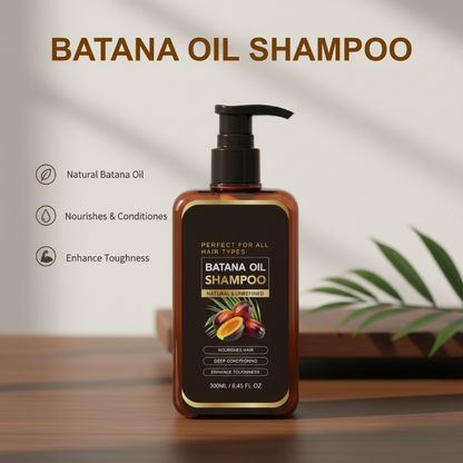 💇‍♀️ 50 % RABATT IM FLASH-SALE! ⚡ Batanaöl-Pflege- und Glättungsshampoo – mit natürlichem Batanaöl, gegen Frizz, spendet intensive Feuchtigkeit 🧴