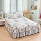 ⏳ Nur heute: 50% Rabatt | 3-teiliges Rüschen-Bettrock-Set 🛏️