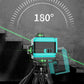 Automatische Laser-Wasserwaage, 16-Linien-Laser
