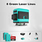Automatische Laser-Wasserwaage, 16-Linien-Laser