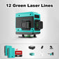Automatische Laser-Wasserwaage, 16-Linien-Laser