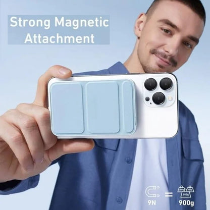 Mini-Faltbare kabellose magnetische Powerbank mit Ständer