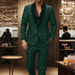 🔈🔈NEU EINGETROFFEN 2026 – 53 % RABATT!!! 🧥👖 Schwarzer Herren-Smoking mit Glitzer