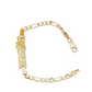 Zweifarbiges Vintage Armband mit St. Jude Anhänger – Klassisches Kettenarmband🙏🖤