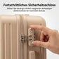 Geräumiger Hartschalenkoffer mit feststellbaren Rollen