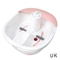 Fußbad massagegerät wasser elektrisch mit massage,foot massager fusbad,Relief mit Heizung Blasen Vibration Temperaturregelung,Pediküre Bimsstein,22 Rollen 264 Massageknoten