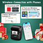 Kreatives Geschenk – Tragbarer kabelloser Thermodrucker