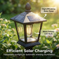 Solar-Gartenleuchte mit Pflanztopf