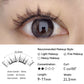 Agnetic Wimpern All-in-One Box, wiederverwendbar, kleberfrei, wasserdicht, leicht, natürlicher Look