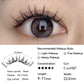Agnetic Wimpern All-in-One Box, wiederverwendbar, kleberfrei, wasserdicht, leicht, natürlicher Look