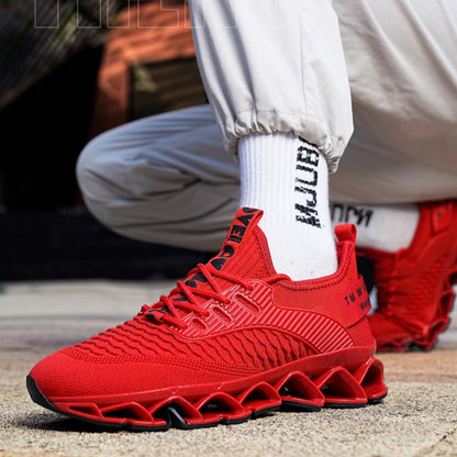 Atmungsaktive Laufschuhe aus Mesh für Herren