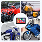 🏍️ LIMITED-TIME 53% RABATT! 📹 Motorrad-Dashcam mit CarPlay – IPX6 Wasserdicht, Dual-Kamera, Drahtlos 🎥