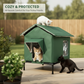 🏠 Nur für kurze Zeit: 50% Rabatt! 🐈 Erhöhtes Outdoor-Katzenhaus für jedes Wetter – Wasserdicht, isoliert, faltbar 🌧️