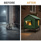 🏠 Nur für kurze Zeit: 50% Rabatt! 🐈 Erhöhtes Outdoor-Katzenhaus für jedes Wetter – Wasserdicht, isoliert, faltbar 🌧️